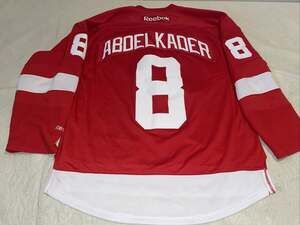 Justin Abdelkader Detroit Red Wings Reebok NHL Jersey Sewn Mens Small Clean 2016